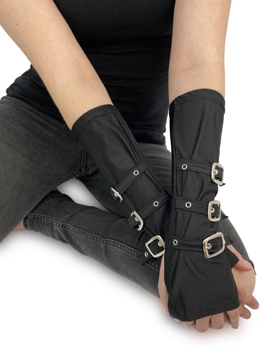Buckle Gloves - Pamela Mann