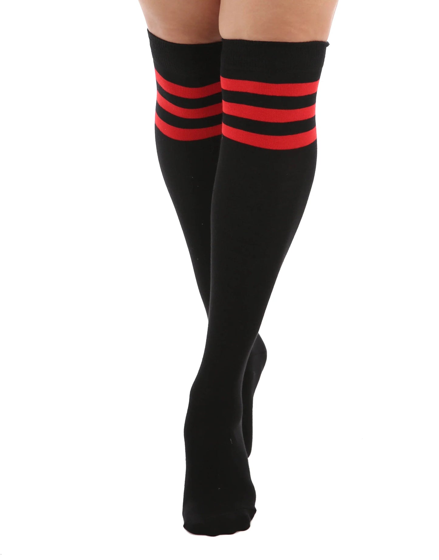 Over The Knee Socks Referee - One Size - Pamela Mann