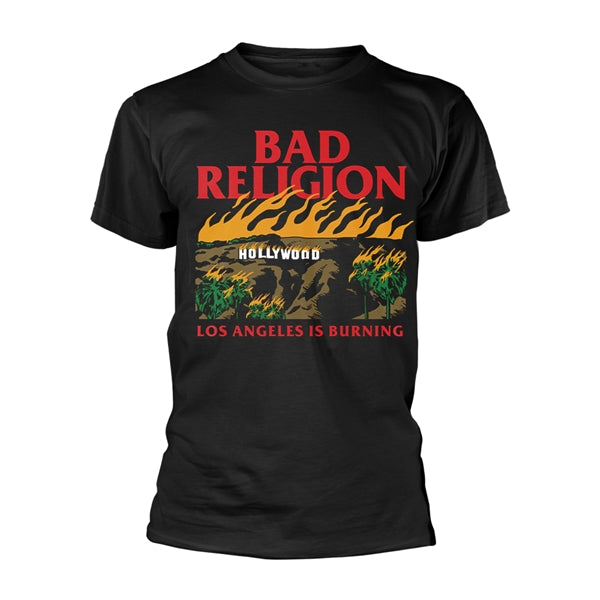 Bad Religion - Los Angeles Is Burning - T-Shirt Unisex Official Merch
