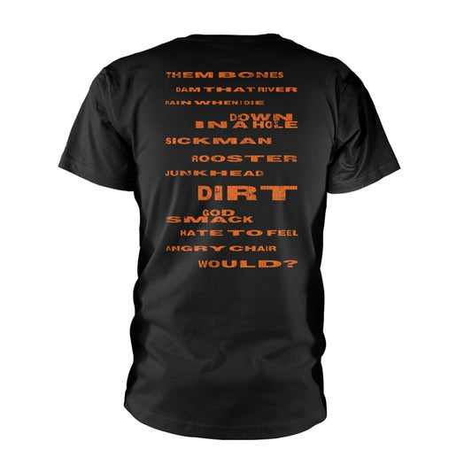 Alice In Chains - Distressed Dirt t-shirt, back