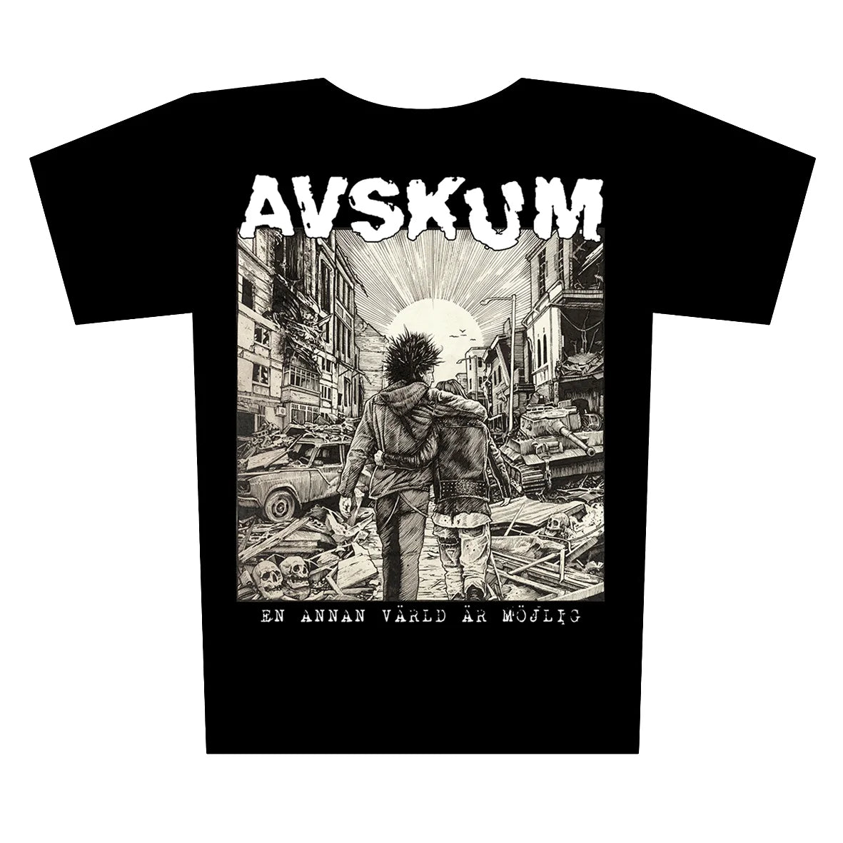 Avskum - En Annan Värld Är Möjlig - T-Shirt Unisex Official Merch