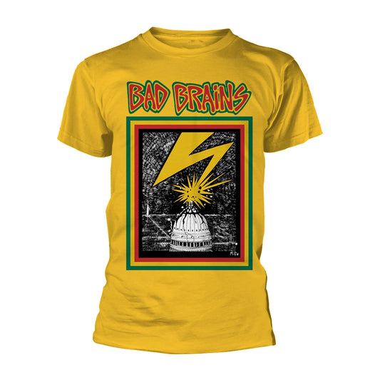 Bad Brains - Capitol Strike Yellow - T-Shirt Unisex Official Merch