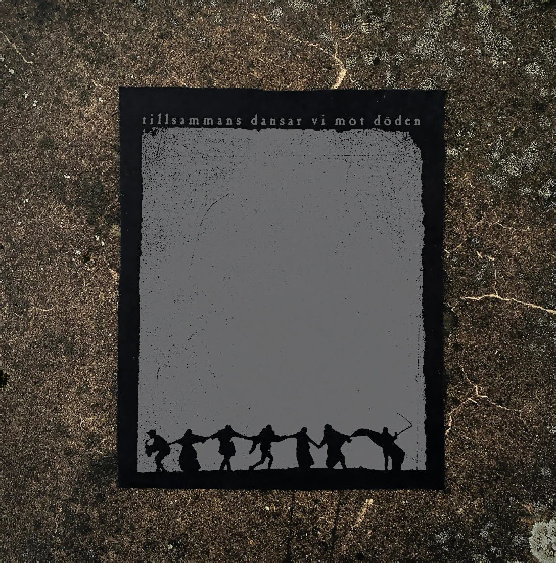 Tillsammans Dansar Vi Mot Döden - Backpatch - Torvenius