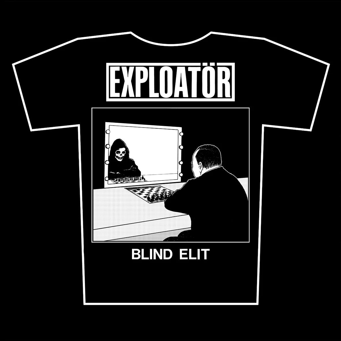 Exploatör - Blind Elit (Svart) - T-Shirt Unisex Official Merch