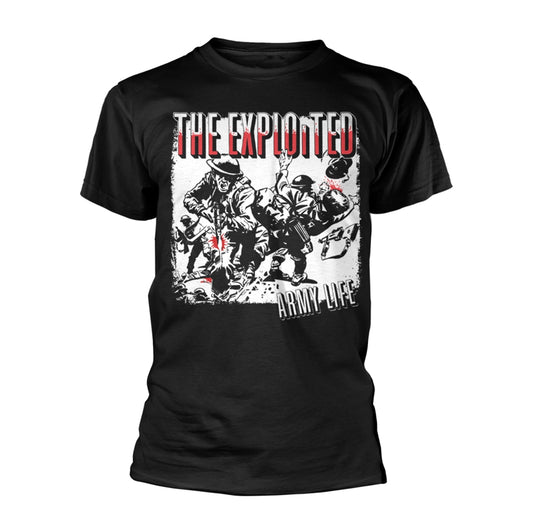 The Exploited - Army Life - T-Shirt Unisex Official Merch