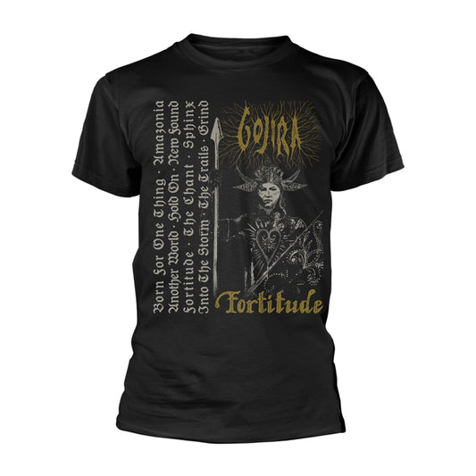 Gojira - Fortitude Tracklist - T-Shirt Unisex Official Merch
