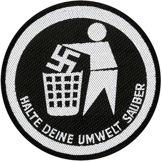 Halte Deine Umwelt Sauber - Patch - Official Merch