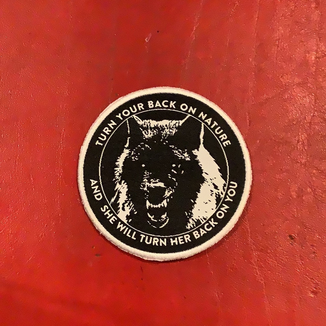 Turn Your Back On Nature - Patch - Torvenius