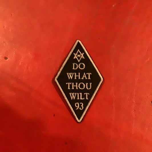 Do What Thou Wilt 93 - Patch - Torvenius