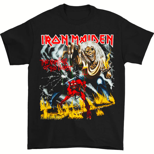 Iron Maiden - The Number Of The Beast - T-Shirt Unisex Official Merch