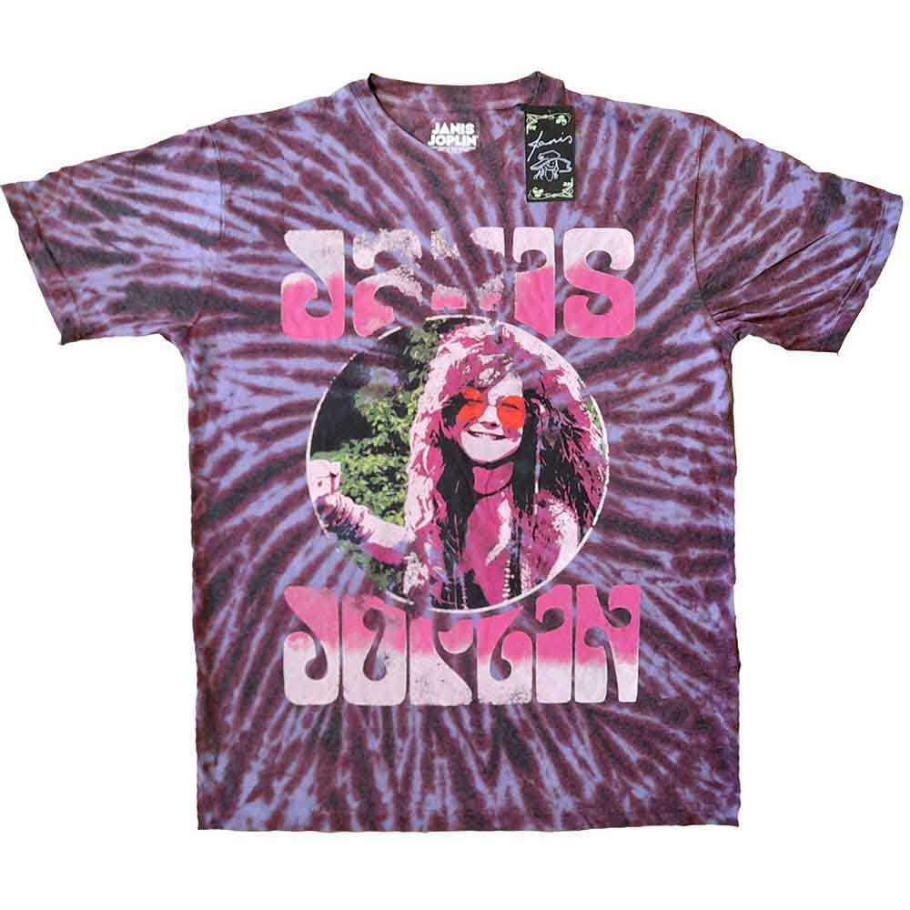 Janis Joplin - Pink Shades - T-Shirt Unisex Official Merch