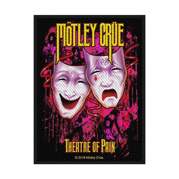 Mötley Crüe - Theatre Of Pain - Patch - Official Merch