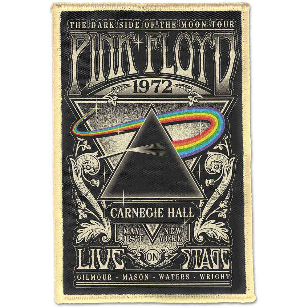 Pink Floyd - Carnegie Hall - Patch - Official Merch