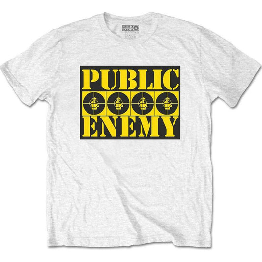Public Enemy - Four Logos - T-Shirt Unisex Official Merch