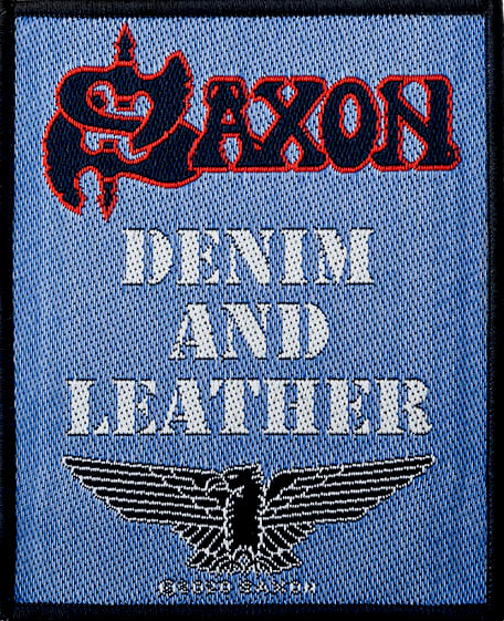 Saxon Denim And Leather - Patch - Official Merch