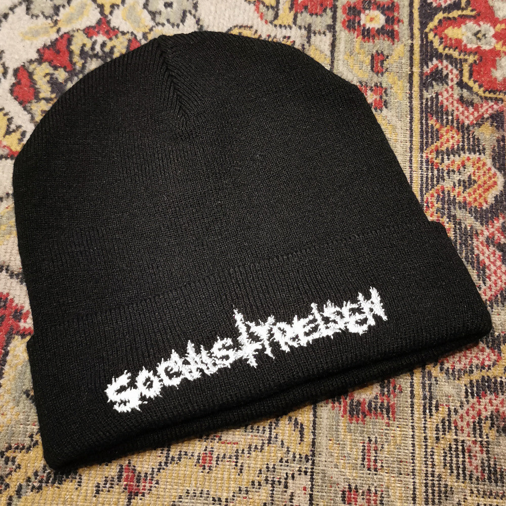 Socialstyrelsen - Beanie With Folded Cuff - Insane//Phobia Embroidery