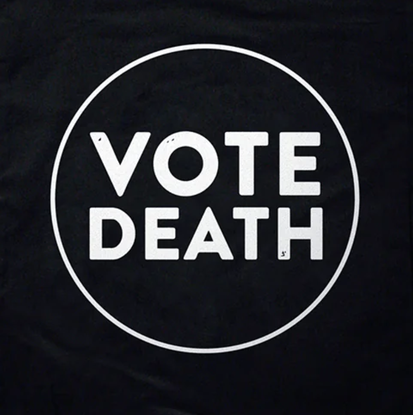 Vote Death - Backpatch - Torvenius