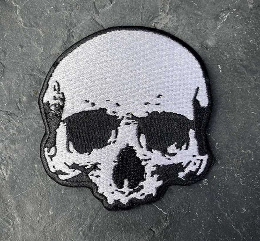 Skull In Front View - Patch - Torvenius