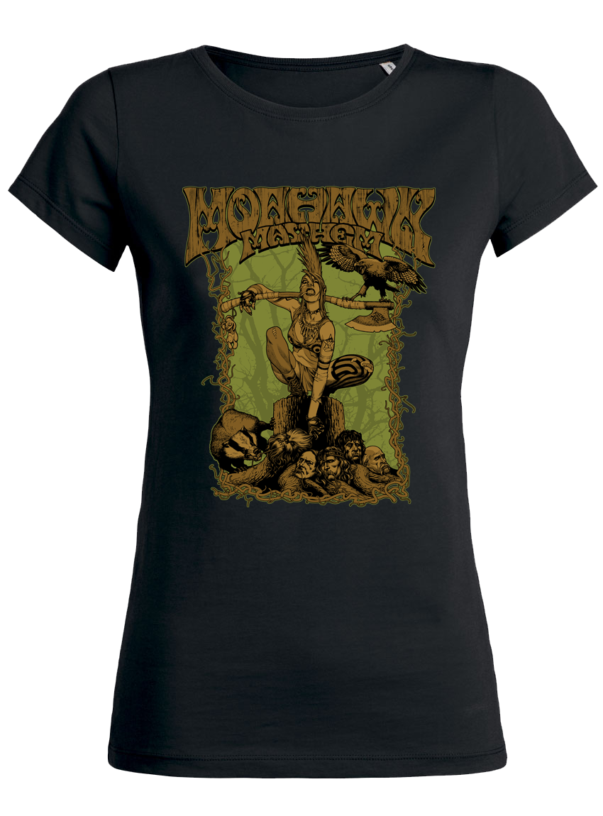 CCC - Moahawk Mayhem - T-Shirt Women Black