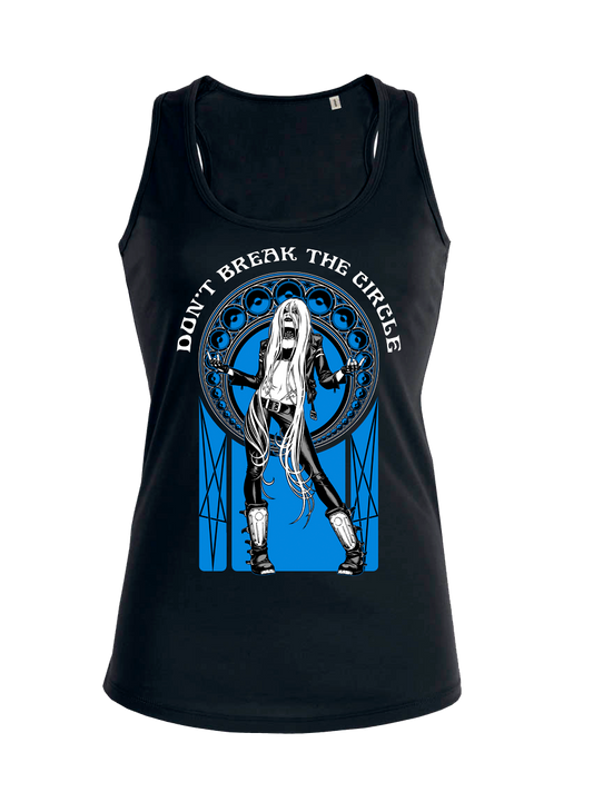 Don't Break the Circle Tanktop Slim Fit black