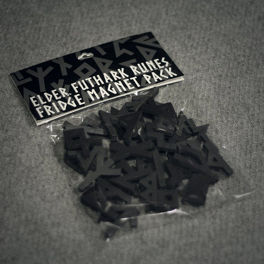 Runor svarta Magneter by Torvenius