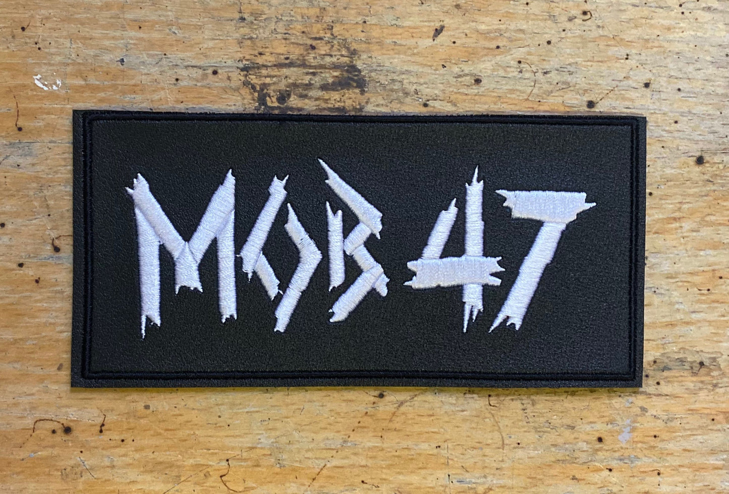 Mob 47 - Fake Leather Patch - Insane//Phobia Embroidery