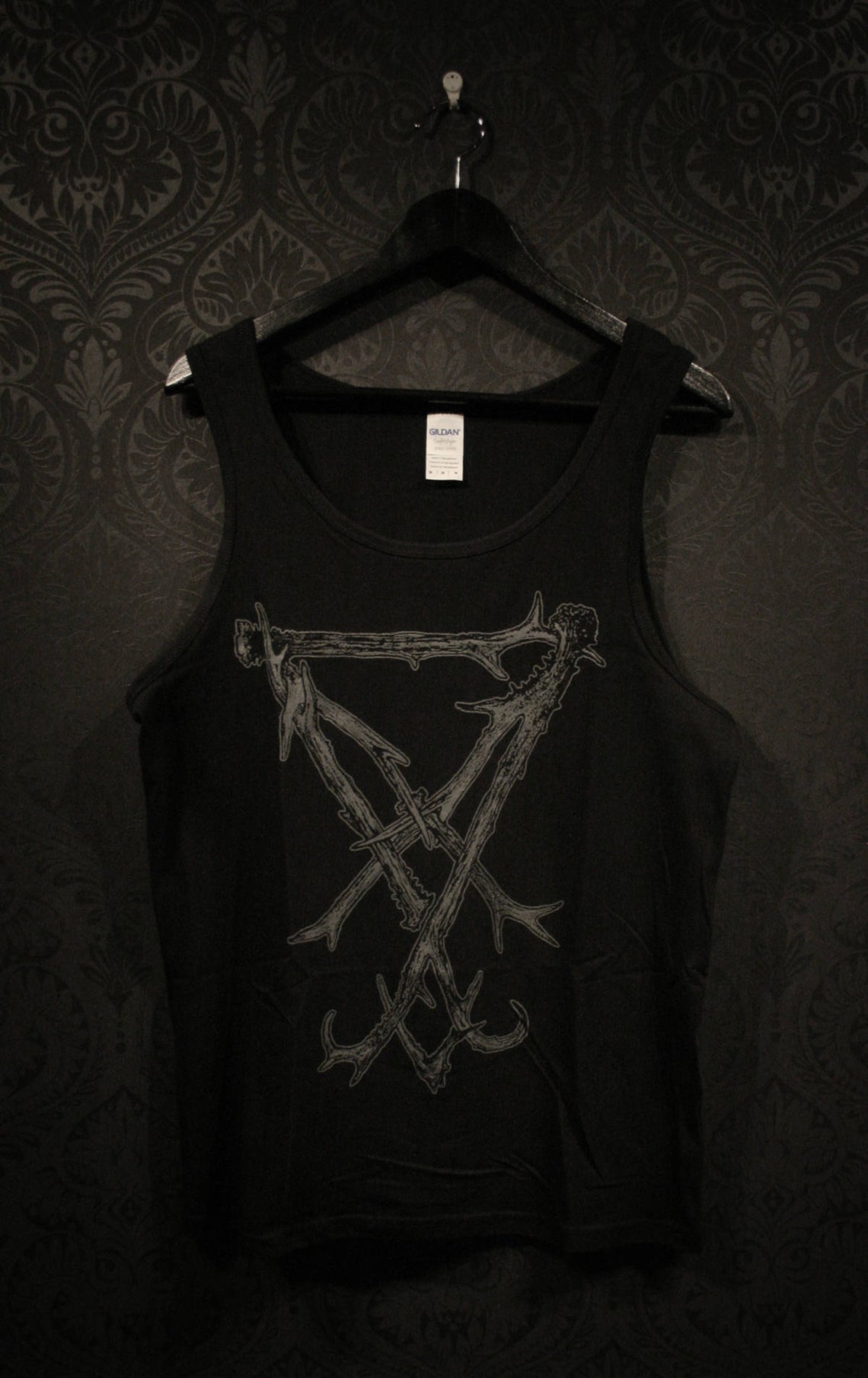 Lucifer Seal / Sigil antlers Tanktop by Torvenius