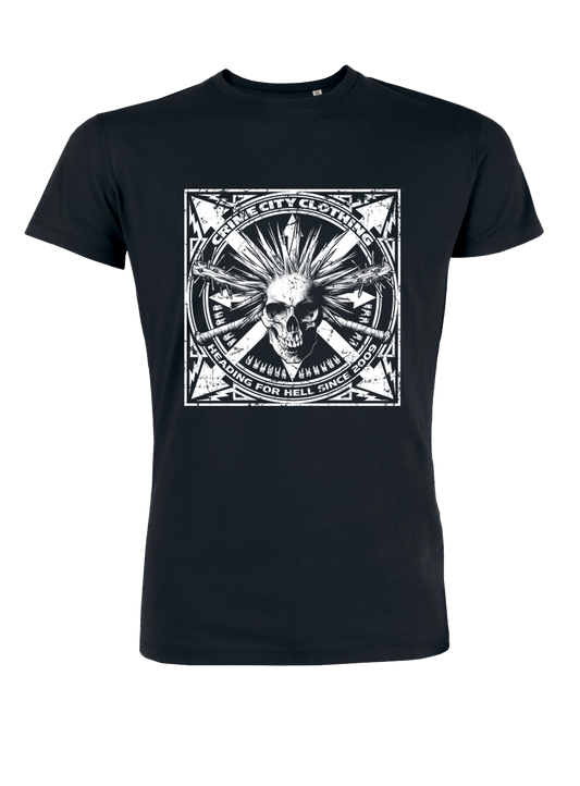 CCC - Chaos Skull Heading For Hell - T-Shirt Unisex Black