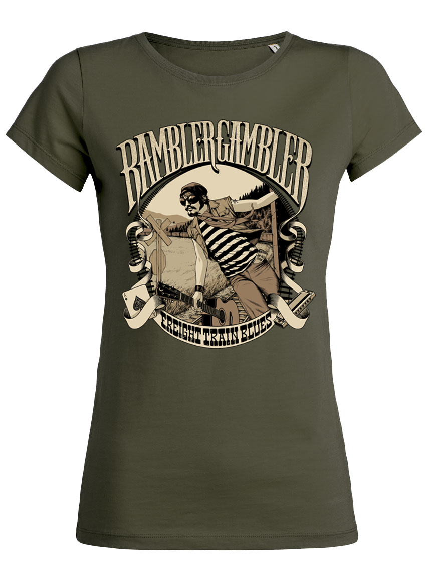 CCC - Rambler Gambler - T-Shirt Women Olive Green