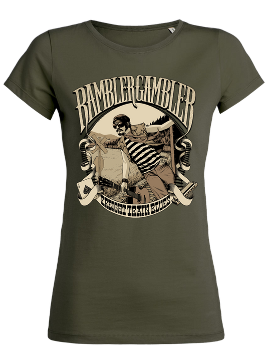 CCC - Rambler Gambler - T-Shirt Women Olive Green