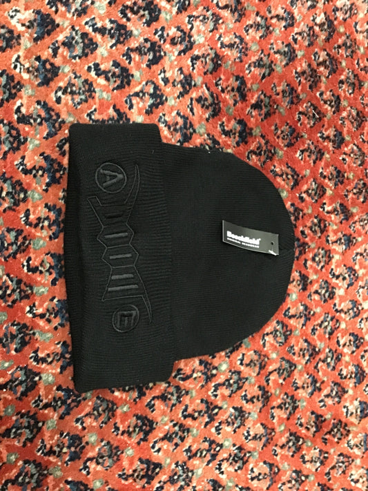 Doom black beanie