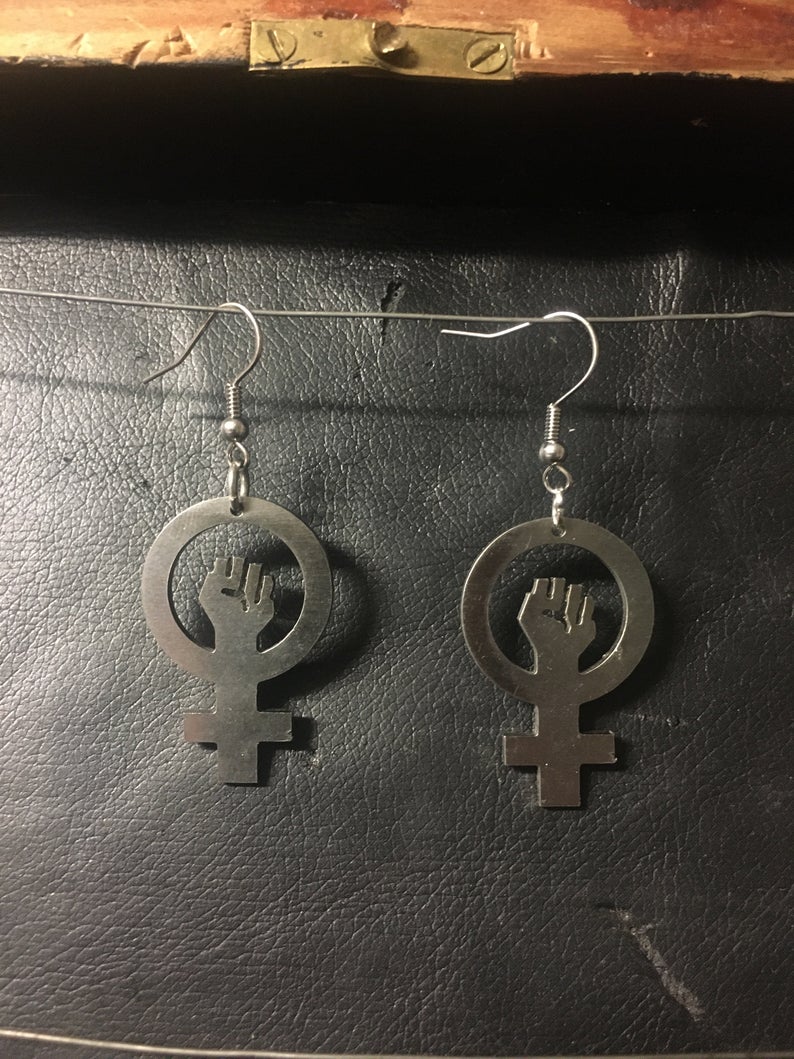 Feminist - örhänge par