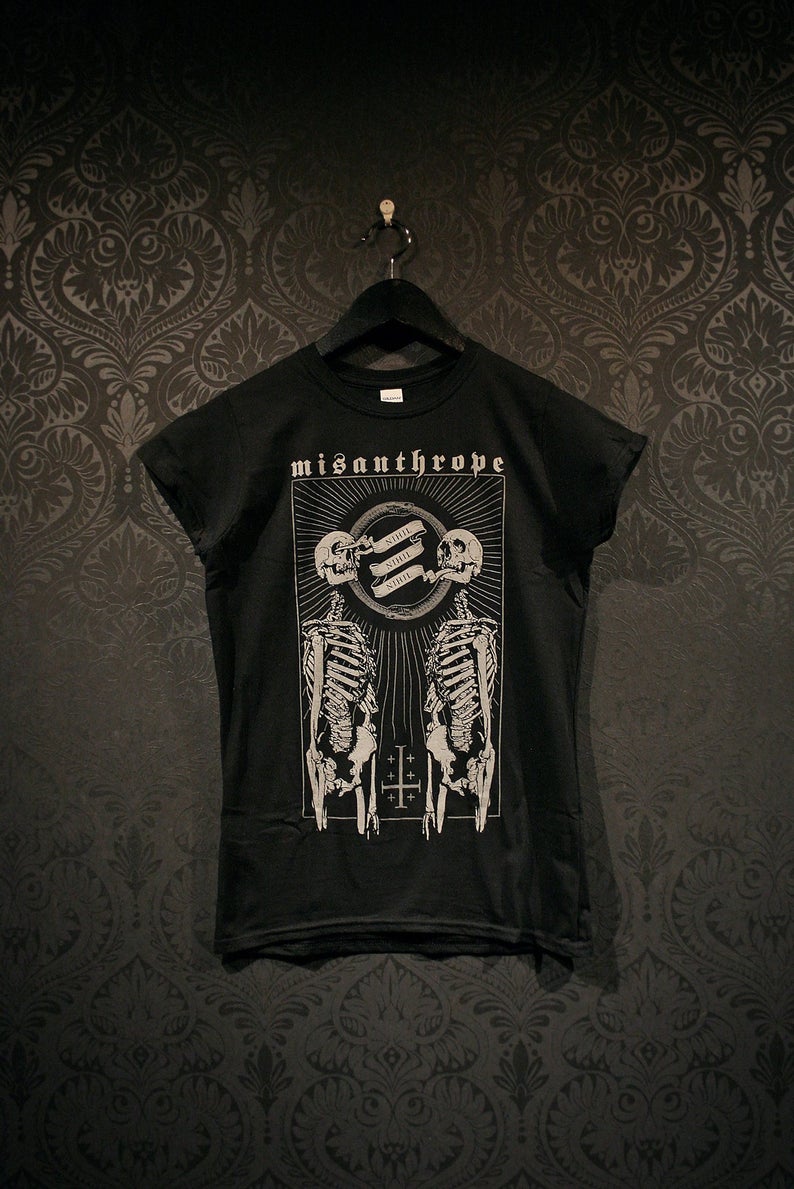 Misanthrope Women T-shirt by Torvenius