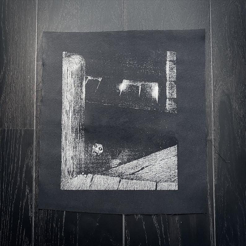 Pesta i trappen Backpatch by Torvenius