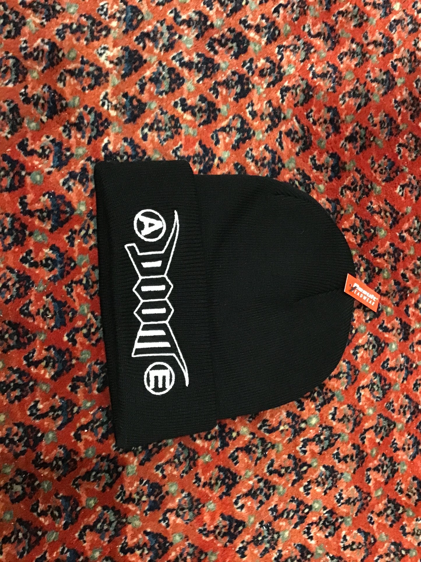 Doom white beanie
