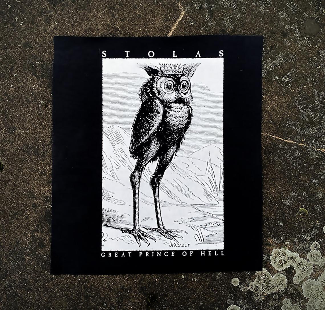Stolas, Prince of Hell, Ars Goetia, demon - Backpatch by Torvenius