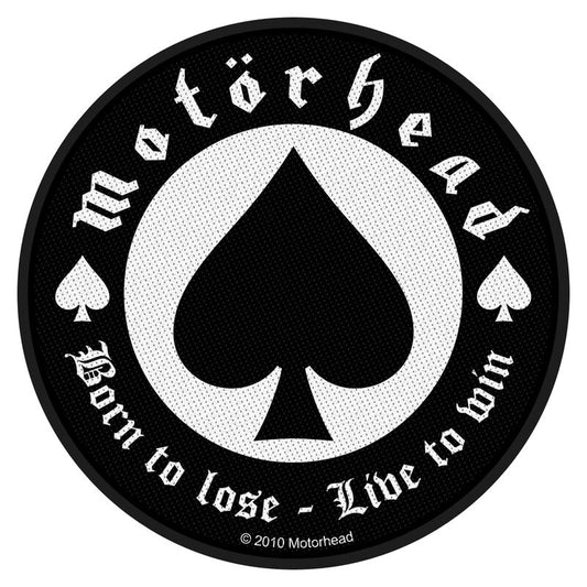 Motörhead - Born To Lose Live To Win - Patch - Official Merch