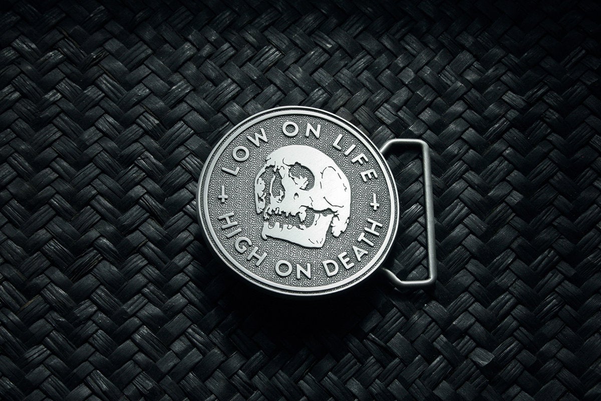 High On Death - Belt Buckle - Torvenius
