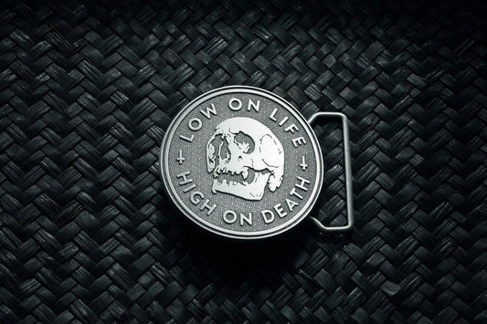 High On Death - Belt Buckle - Torvenius