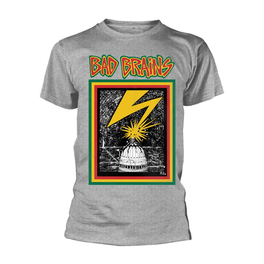 Bad Brains - Capitol Strike Grey - T-Shirt Unisex Official Merch