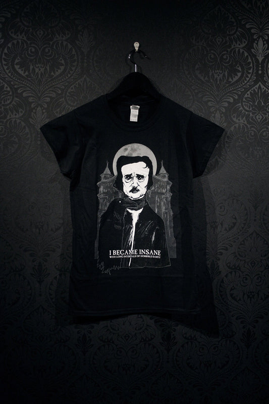 Edgar Allan Poe - I Became Insane - T-Shirt Women - Torvenius