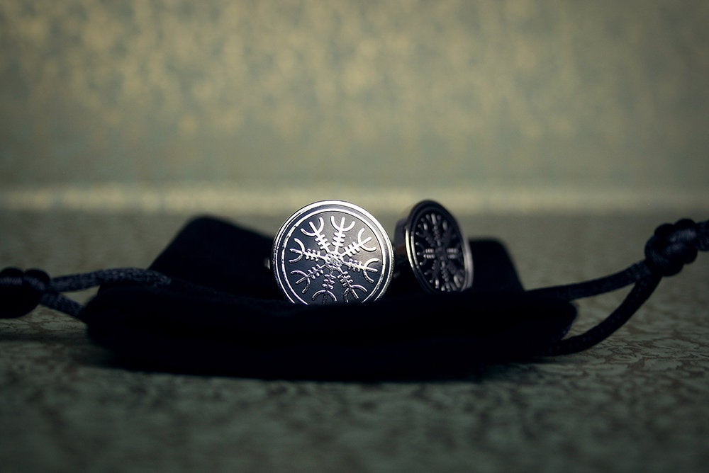 Ægishjálmur - Cufflinks by Torvenius