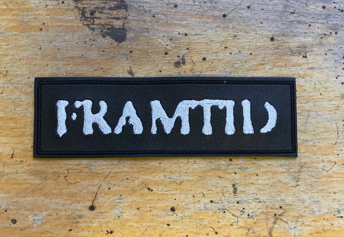 Framtid - Fake Leather Patch - Insane//Phobia Embroidery