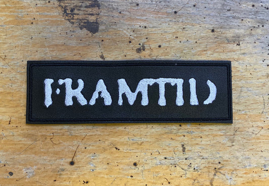 Framtid - Fake Leather Patch - Insane//Phobia Embroidery
