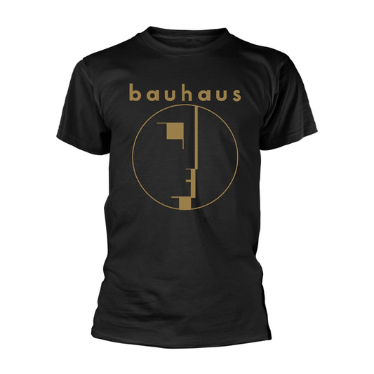 Bauhaus - Logo Gold - T-Shirt Unisex Official Merch