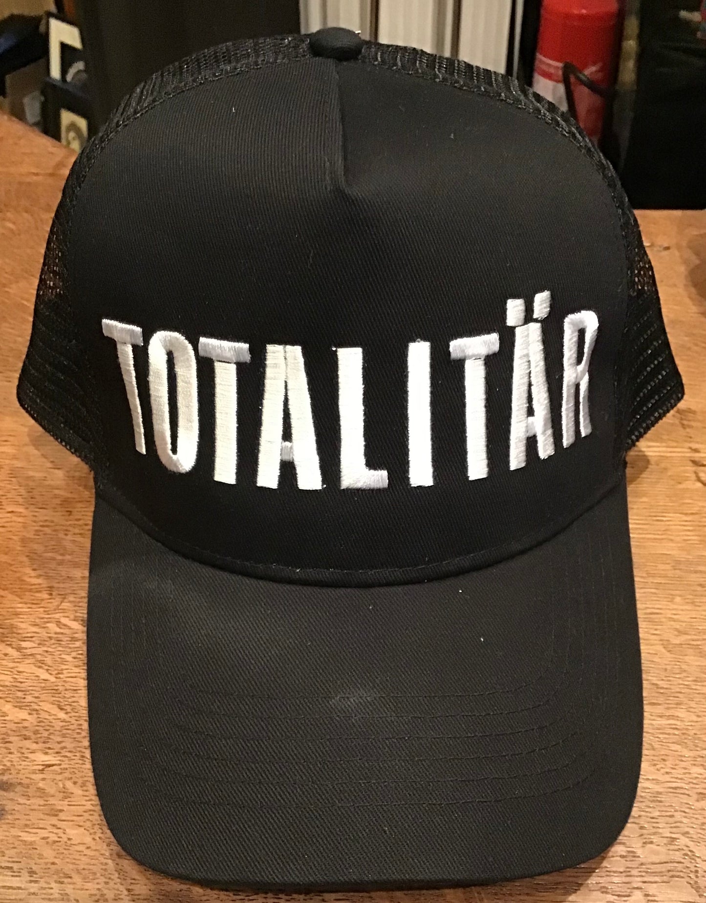 Totalitär Trucker Cap by Insane//Phobia embroidery