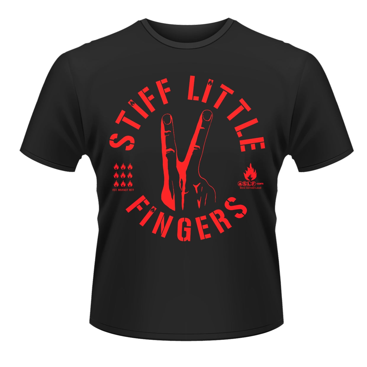 Stiff Little Fingers - Logo - T-Shirt Unisex Official Merch
