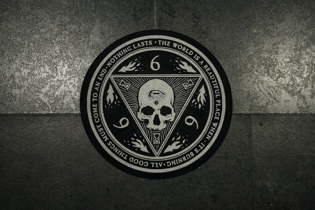 Third eye skull Slipmat by Torvenius