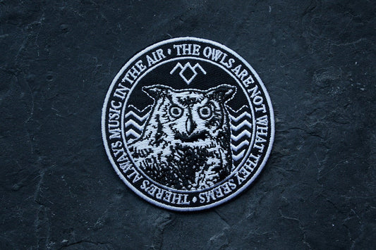 There Is Always Music In The Air Owl / Twin Peaks - Patch - Torvenius