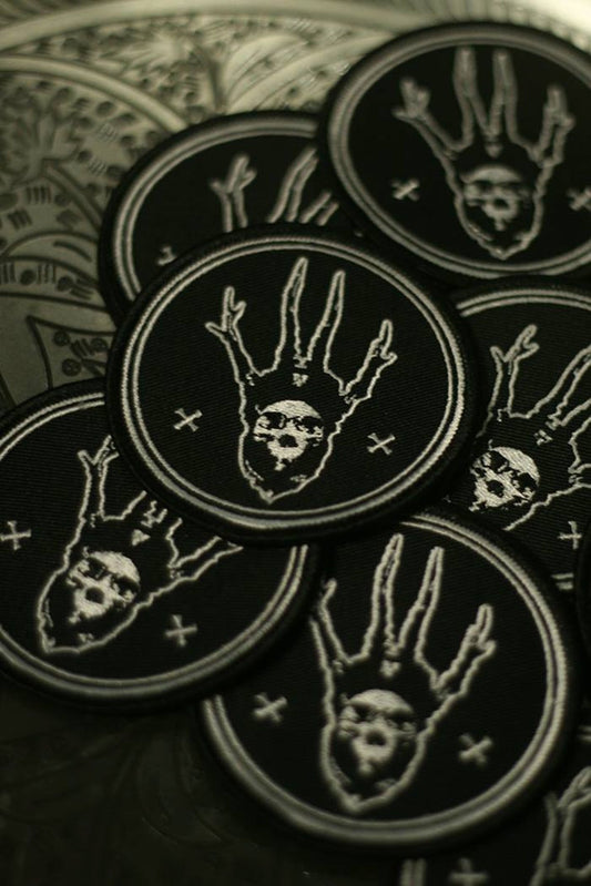 Horned skull Patch by Torvenius